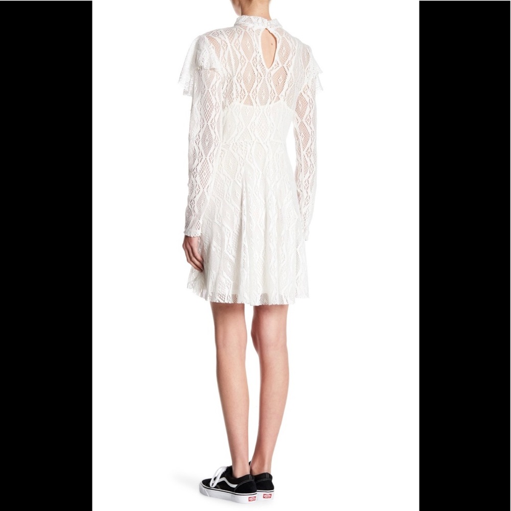 NWT Free People Size Small White Lace Dress - Picture 2 of 9